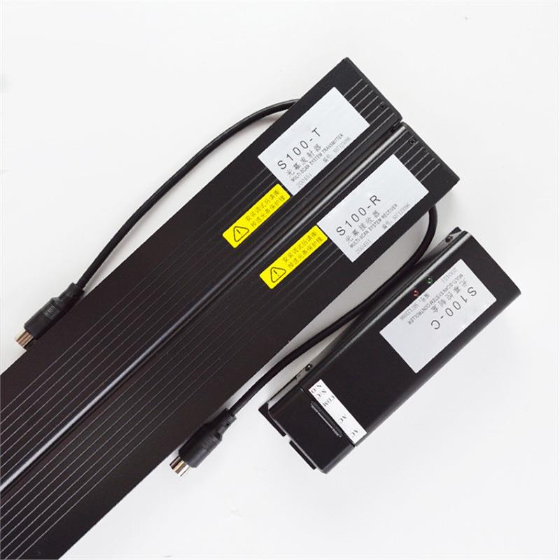 三菱电梯带触板光幕ZMBS-S100-R T S100-C梯爱琼斯方头 圆头