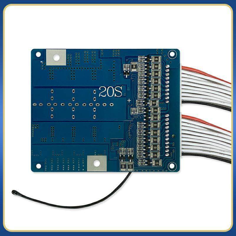 18-20串三元铁锂30A均衡温控保护板两轮三轮电动车电瓶车保护板