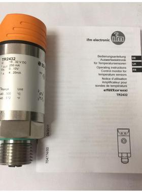 德国易福门IFM 用于PT100/PT1000温度传感器 TR2432