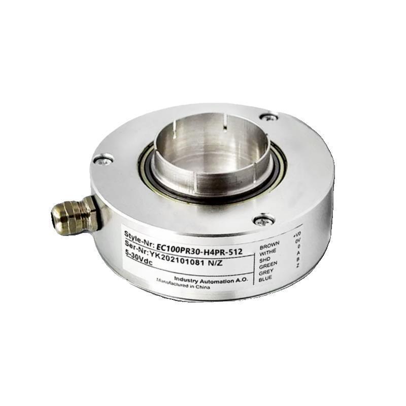 ELCO宜科编码器EC100PR30-H4PR-512高精度全空心轴光电旋转编码器