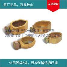 供应铜排铜夹 C型接地夹 铜线铜夹 各种规格型号齐全 接地端子夹