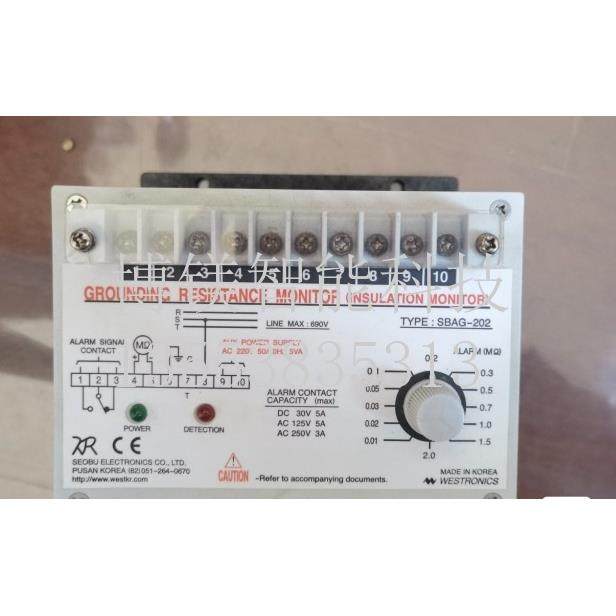 2-1-3 原装WESTRONICS 绝缘监测 SBAG-202议价