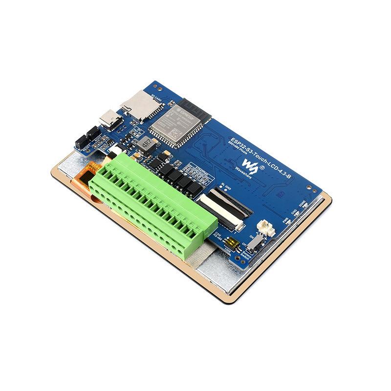 ESP32-S3 4.3寸LCD宽电容触控屏开发板LX7双核处理器支持WiFi蓝牙