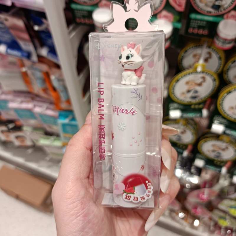 名创优品minisoMINISO迪士尼皮克斯火腿猪保湿护唇膏毛毛季路西法