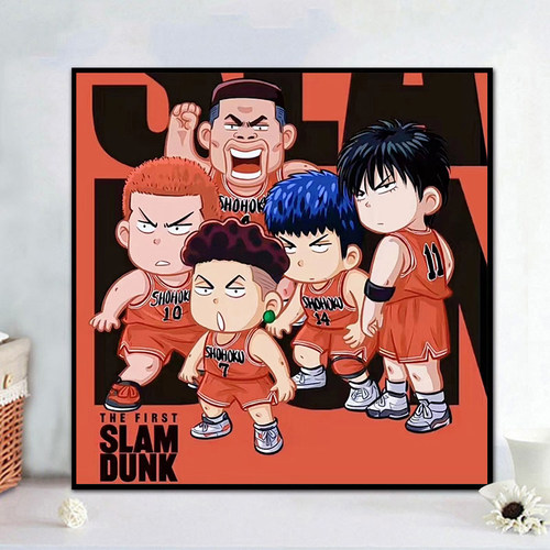 宫城良田灌篮高手diy数字油画