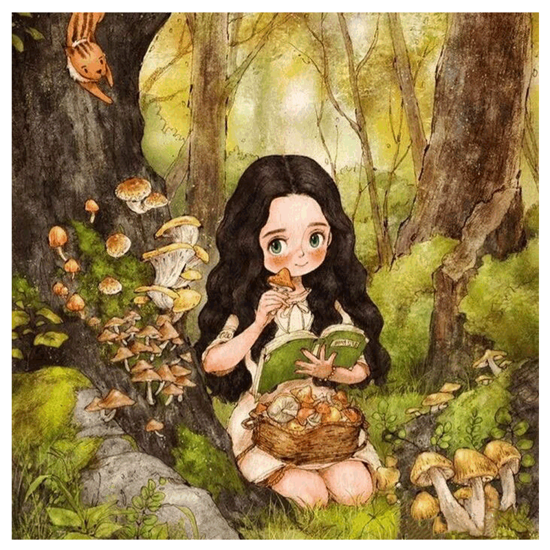 DIY治愈系狗狗唯美星空手绘油画
