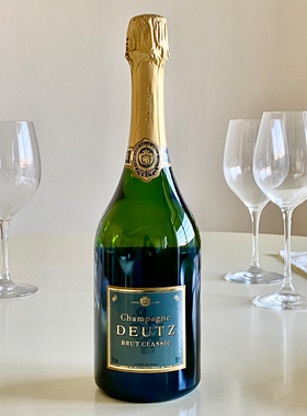 果味花香纯净好喝 Deutz Brut Classic 蒂姿经典香槟法国原瓶进口
