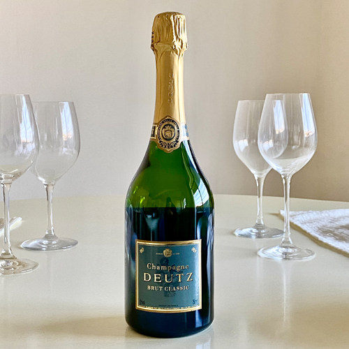 果味花香纯净好喝 Deutz Brut Classic 蒂姿经典香槟法国原瓶进口
