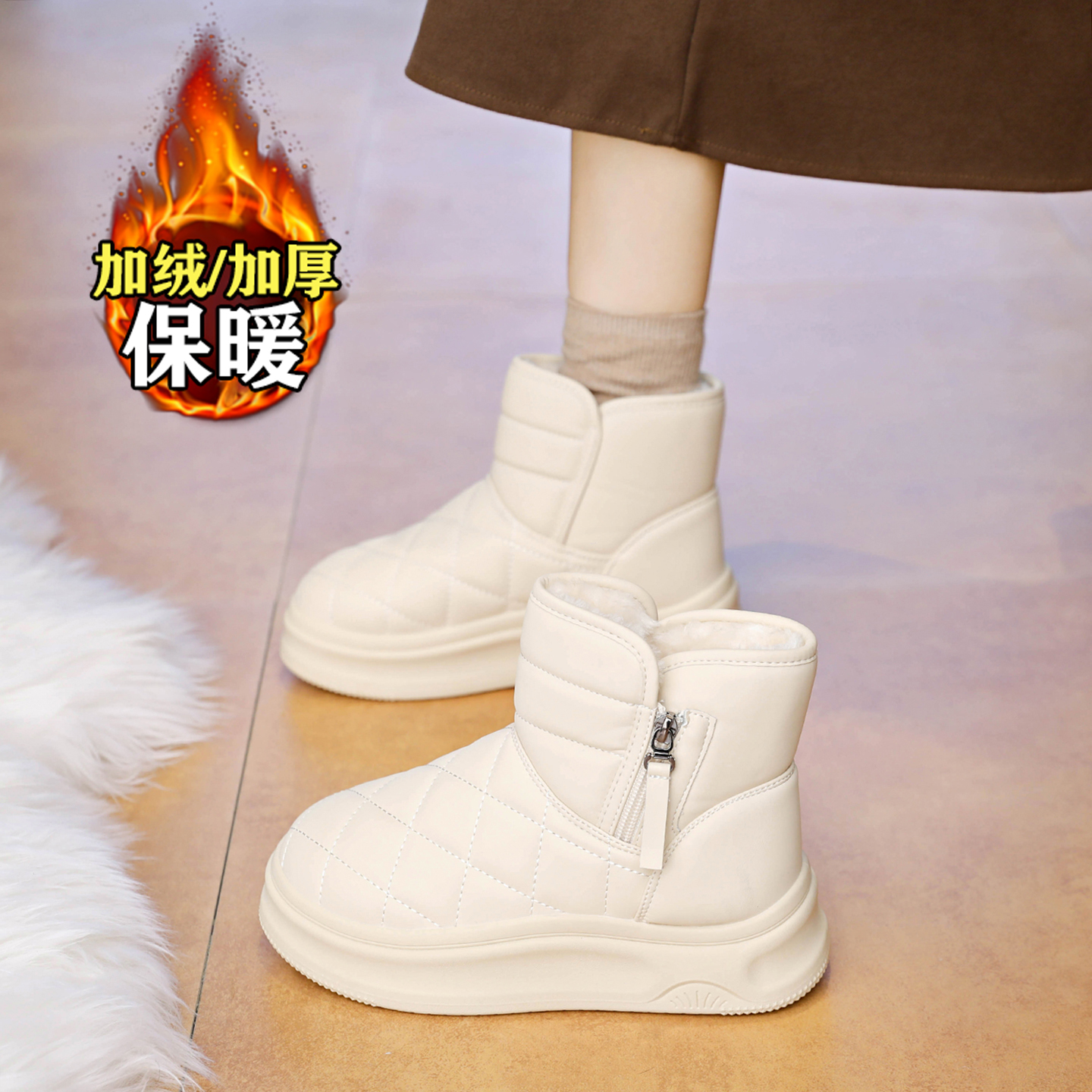 【赵露思同款】巨好看雪地靴子女