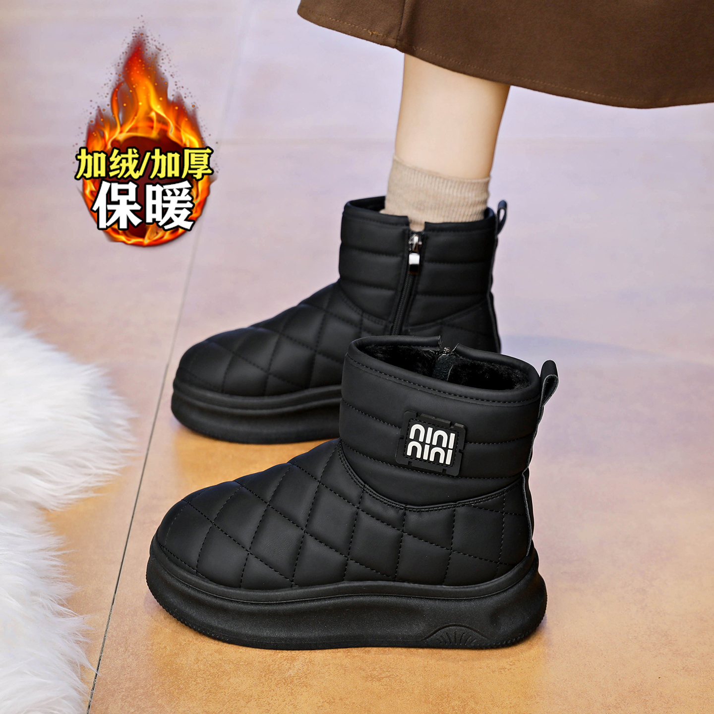 【赵露思同款】巨好看雪地靴女