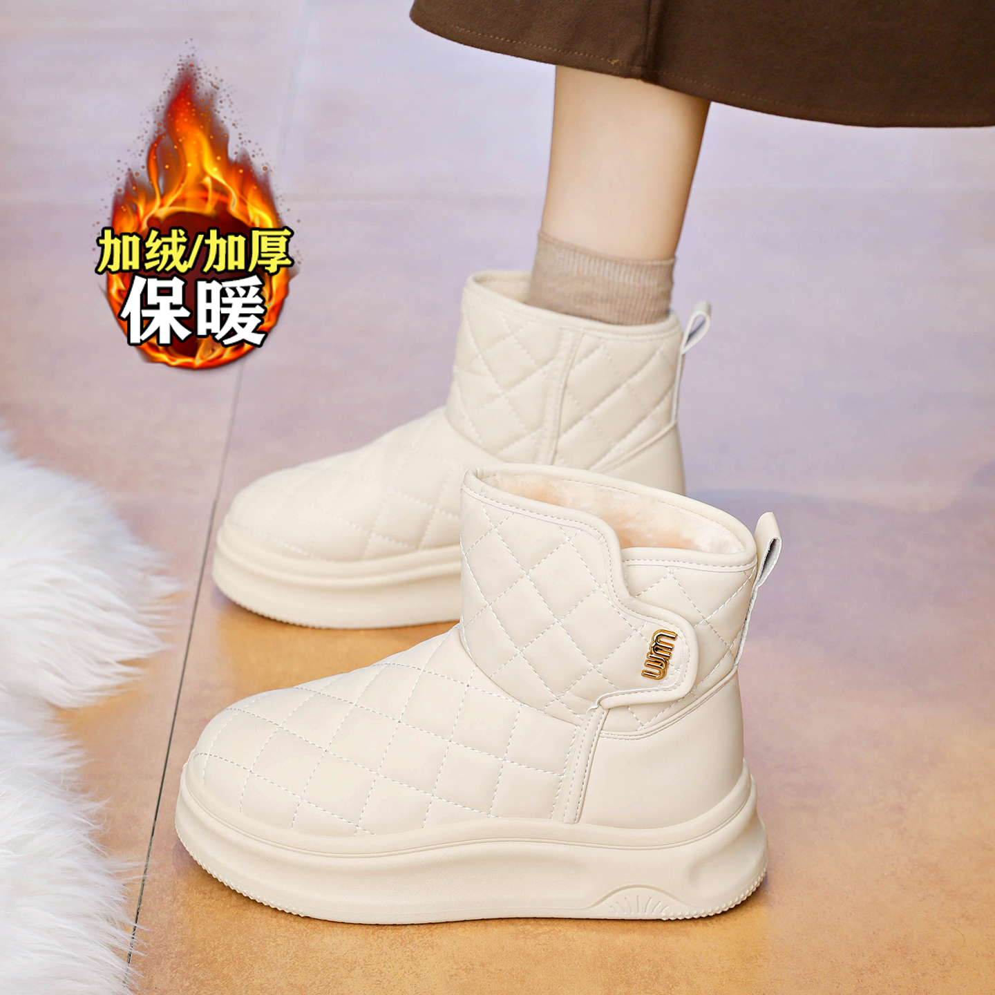 【赵露思同款】巨好看雪地靴子女