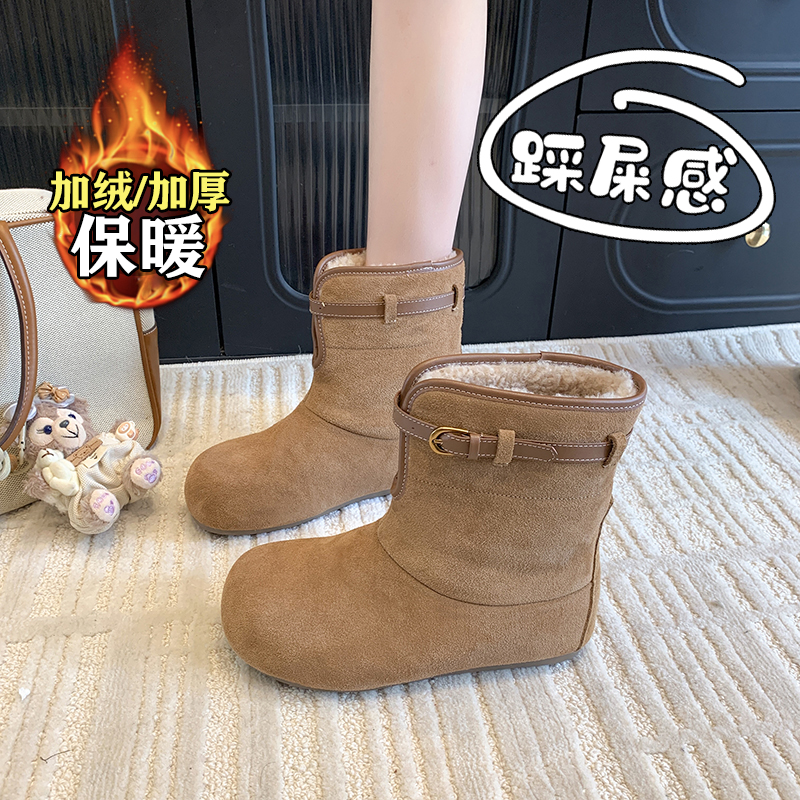 【赵露思同款】巨好看雪地靴子女