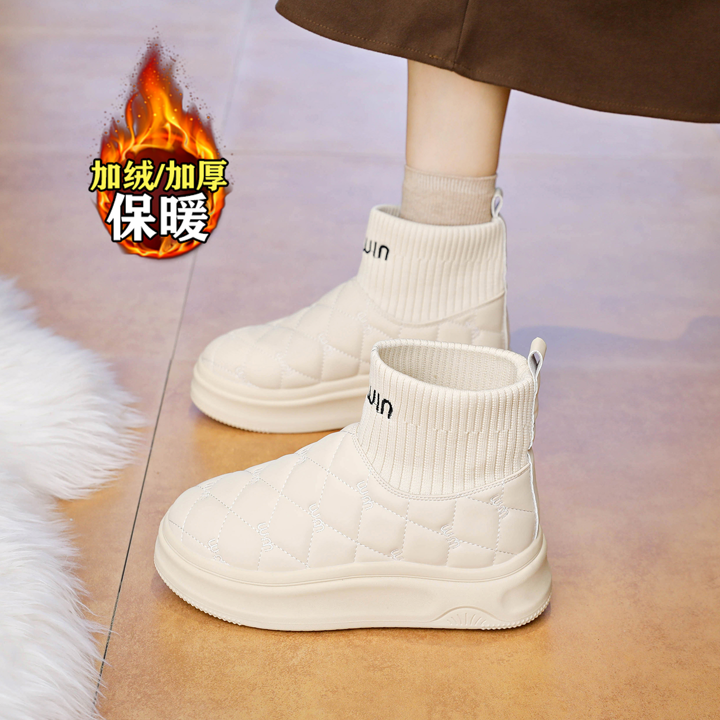 【赵露思同款】巨好看雪地靴女