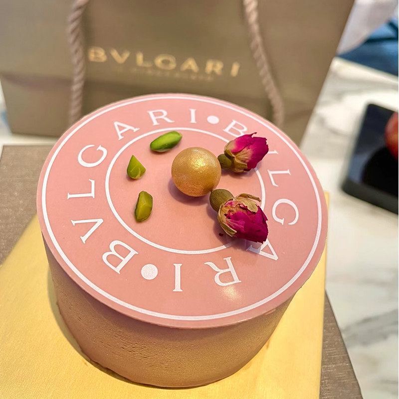 宝格丽蛋糕网红创意轻奢侈高端定制冰淇淋蛋糕同城配送男女上海
