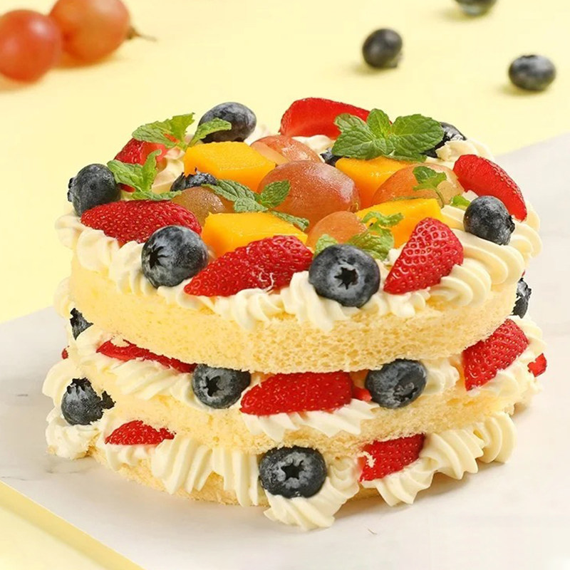 网红水果裸蛋糕创意定制男女儿童全国同城配送上海广州北京苏州