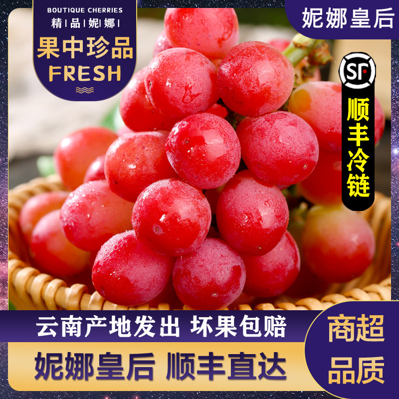 妮娜皇后葡萄尼娜女皇孕妇水果提子新鲜水果当季礼品