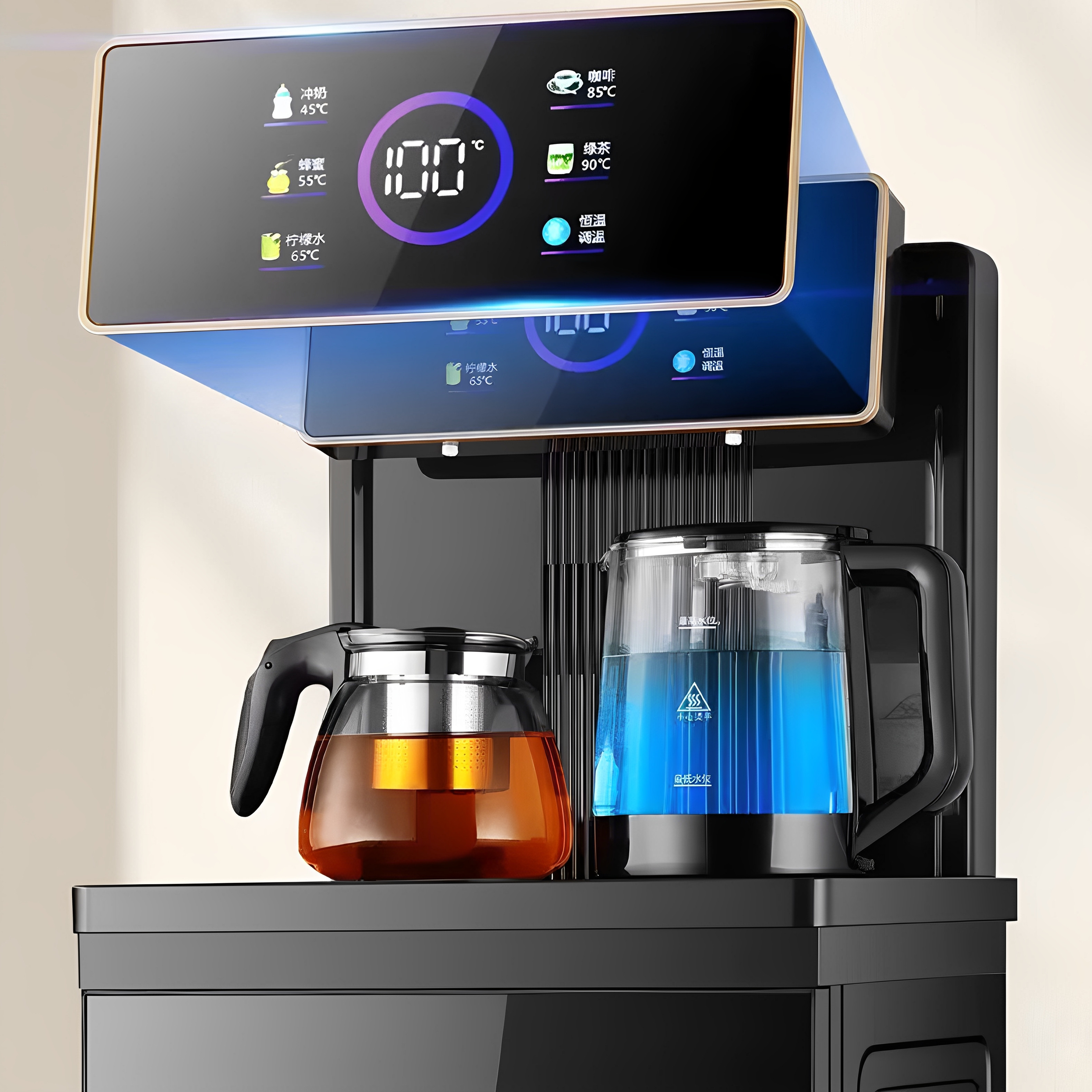 新款茶吧机家用语音饮水机立式冷热水机全自动智能烧水机水壶加热