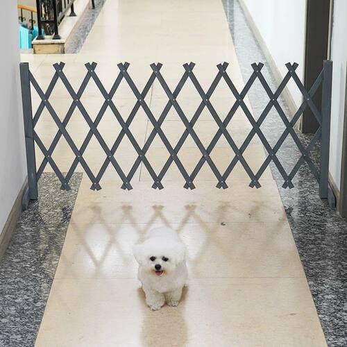 宠物围栏狗狗围栏栅栏室内隔离门阳台隔断可伸缩栅栏挡狗挡猫护栏