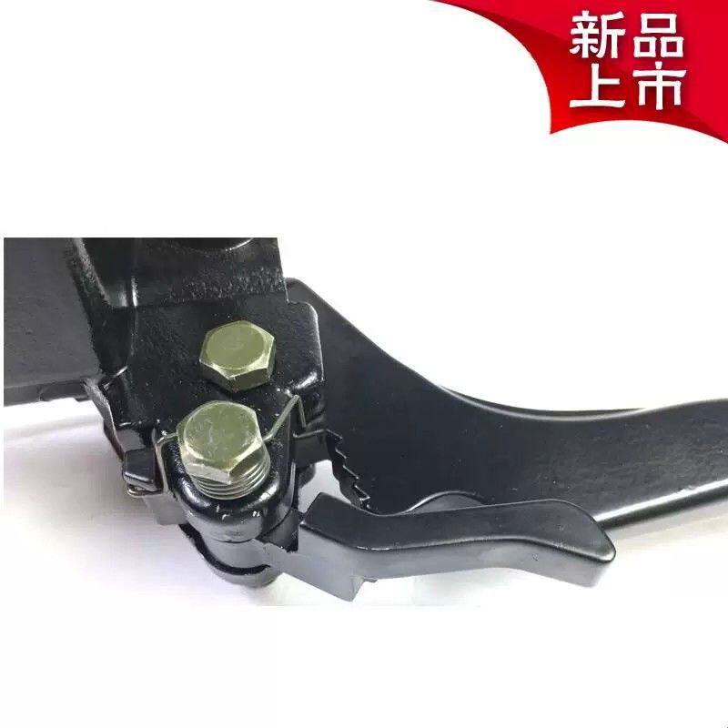 电动摩托跑车改装刹车上泵左右碟刹离合总泵带扣自锁驻车牛角通用