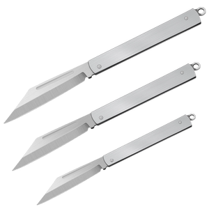 不锈钢迷你小刀锋利高硬度随身折叠刀拆快递开箱便携钥匙扣水果刀