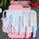 Детский нож из нержавеющей стали, комплект, полный комплект, 3 предмета