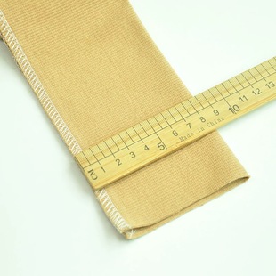 2x2针织螺纹卫衣夹克下摆底边锁边袖口布料罗纹纯棉裤腰裤脚面料