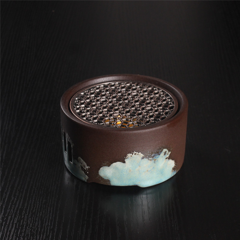 复古日式蜡烛炉温茶器底