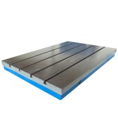 新款 配T型槽焊接F检验画线刮研平板机床辅现货 铸铁重型加厚平台装