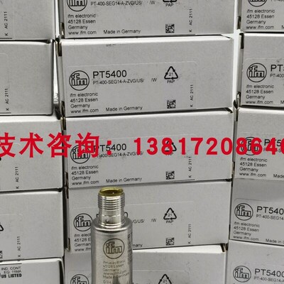 IFM易福门压力传感器PT5560 PT5400 PT55I00 PT3550 PT9541传感器