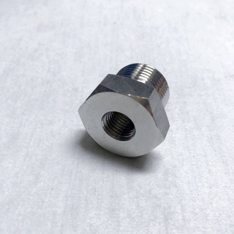 5 不锈钢内外丝接头 内螺纹m10x1.25 外丝m20x1.