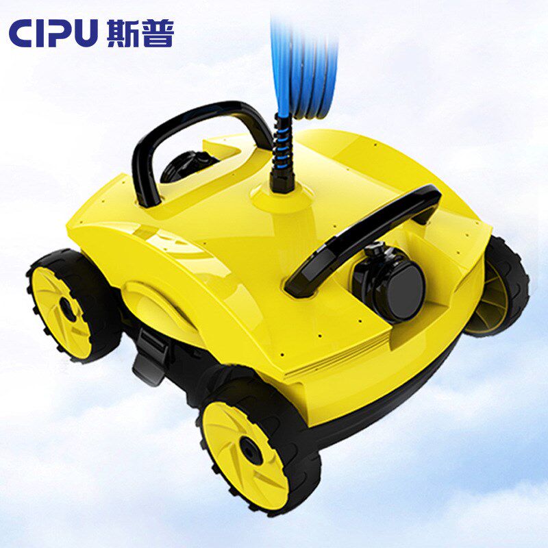 CIPU斯普泳池吸污清洗机池底机器F人全自动清扫水龟游泳池吸污机