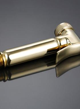 锆金全铜妇洗器卫生间喷头马桶伴侣喷枪套装厕所冲洗器Shattaf