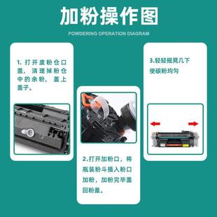 M425dn MFP dw打印机HP80A 400 适用惠普M401dn硒鼓CF280A墨盒Pro