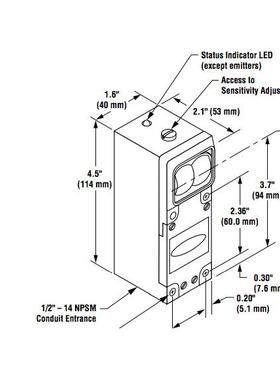 BANNER邦纳MULTI-BEAM SBEXF SBRXF1;SBEF SBRF1;SBEXD SBRXD1