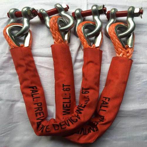 5/6T*1M救生艇防坠落装置 FPD设备吊索防坠落绳带CCS证