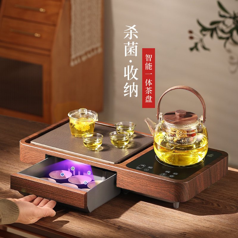 茶道全自动整套功夫茶具图片