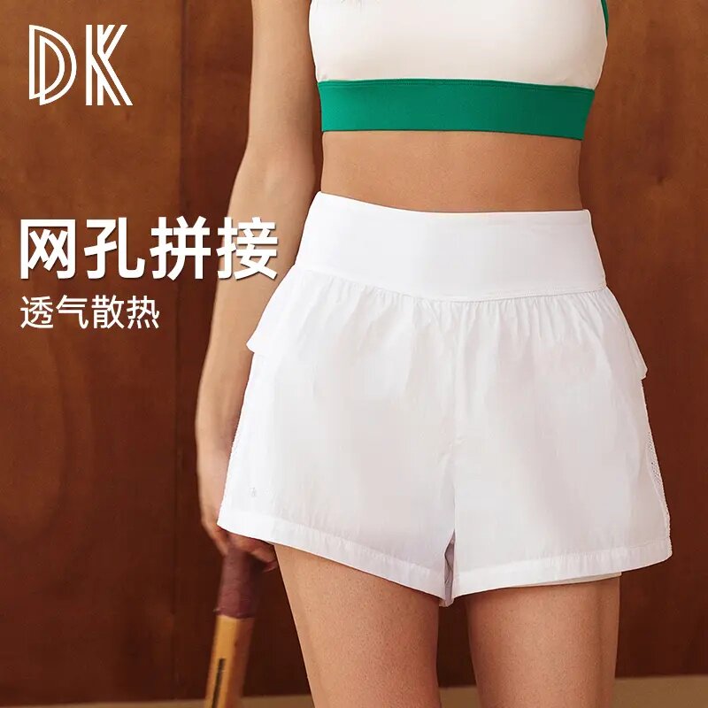 运动短裤女士高腰训练健身最新款2026爆款跑步三分裤速干外穿4015