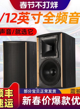 Glen ralston/格伦士顿12寸全频会议音响舞蹈培训家用ktv演出音箱