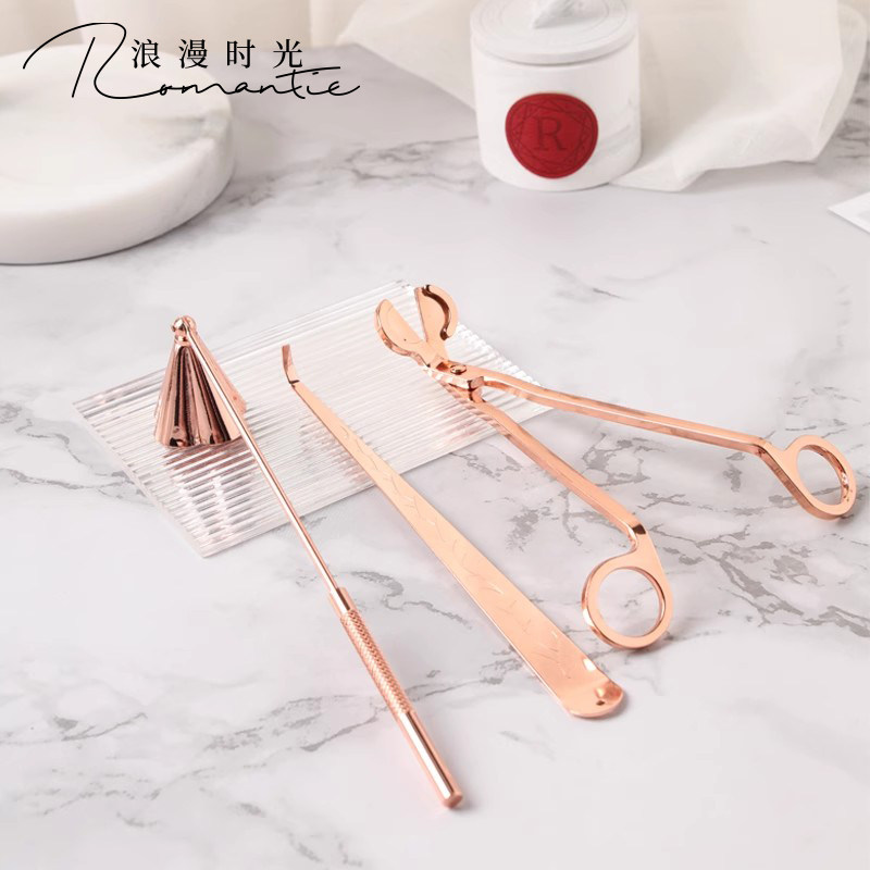 浪漫时光香薰蜡烛点火器灭烛钩灭烛器灭烛罩灭烛剪三件套工具套装,家居饰品,香薰蜡烛,淘宝优惠券,粉丝福利购,淘宝优惠卷