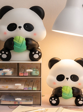 2025新款网红熊猫存钱罐可进可出大人儿童男女孩大小号装饰摆件