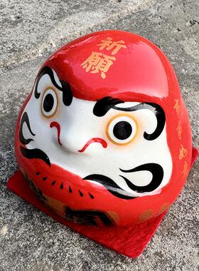 送礼达摩卧室小摆件日式