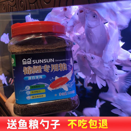 小型鱼增色不浑水饲料