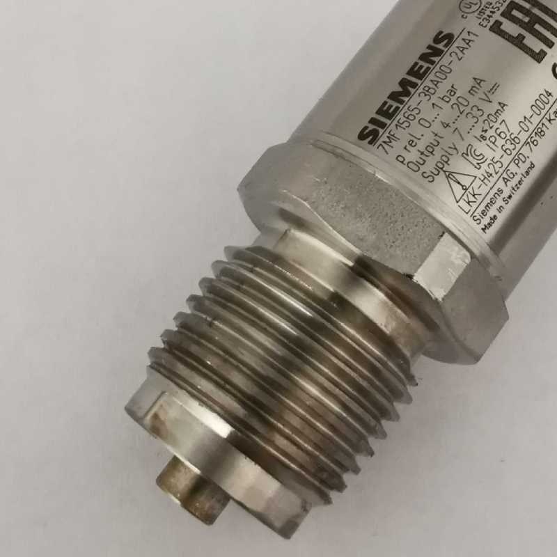 适用于7MF 1565-3BA00-2ABA1压力传感器变送器1bar真空负压扩散硅