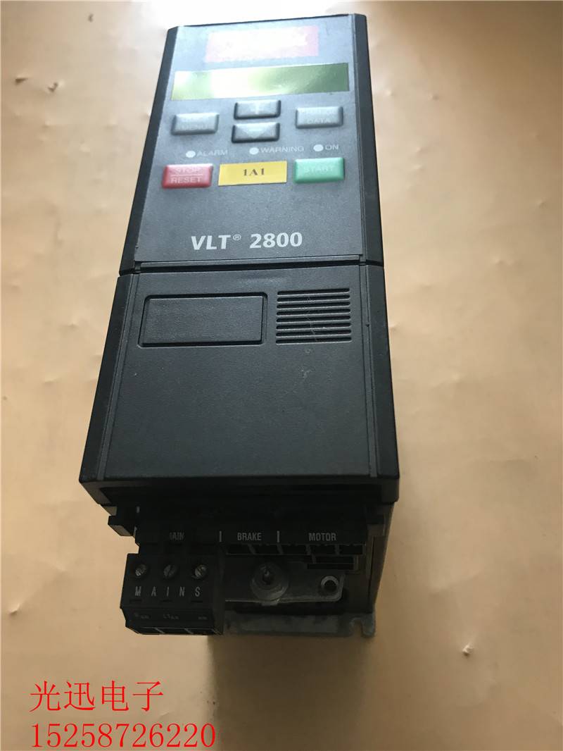 成色新丹佛斯变频器vlt2807pt4b20str1dbf00a00c0 现货 质量保证
