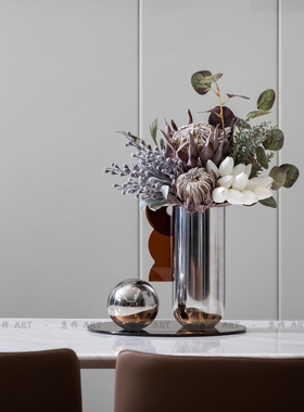 原创亚克力插片镜面ins风摆件