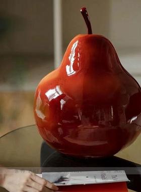 安邸新中古摆件梨子艺术