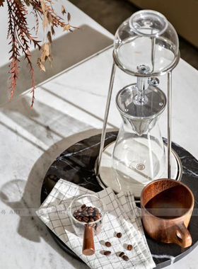 现代冰滴咖啡壶滴漏式组合手动咖啡机家用厨房柜台手冲冷萃壶摆件