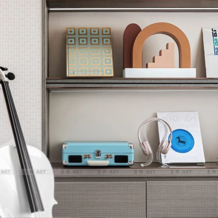 简约现代风几何不规则抽象雕塑