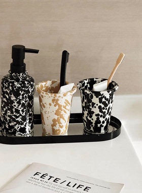 集饰情侣漱口杯ins风