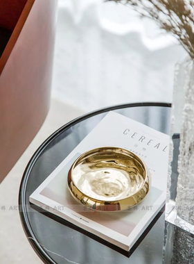 轻奢风网红收纳碗瑞典软装首饰盒